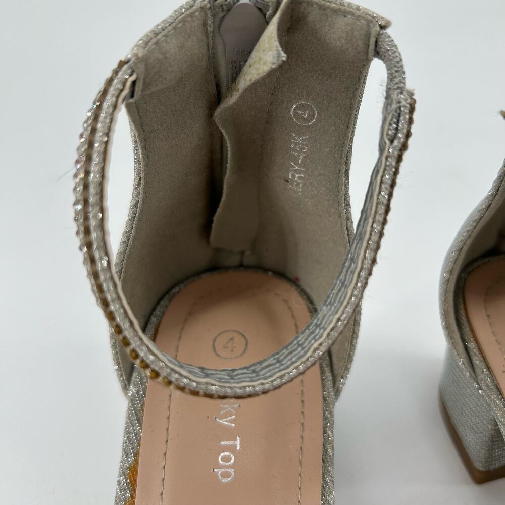 Lucky Top Rhinestone Heels - Picture 2 of 6